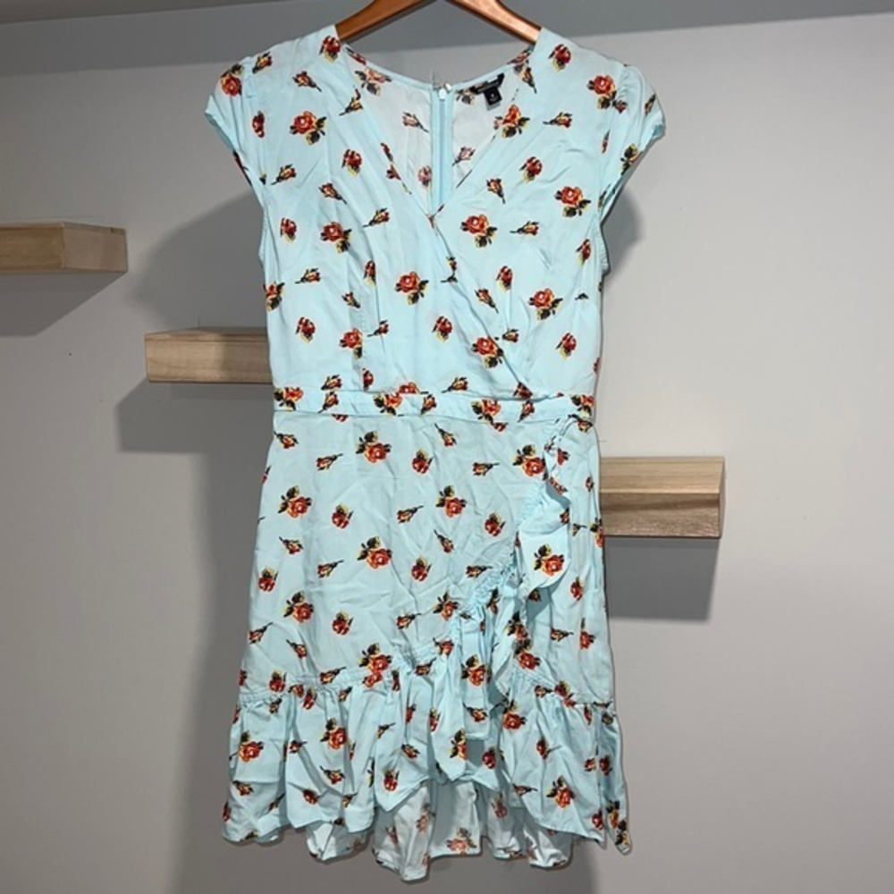 J. Crewblue floral dress